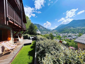 Chalet Serre-Chevalier vue montagne